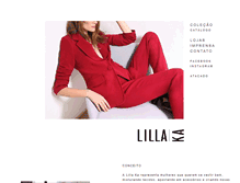 Tablet Screenshot of lilla-ka.com.br